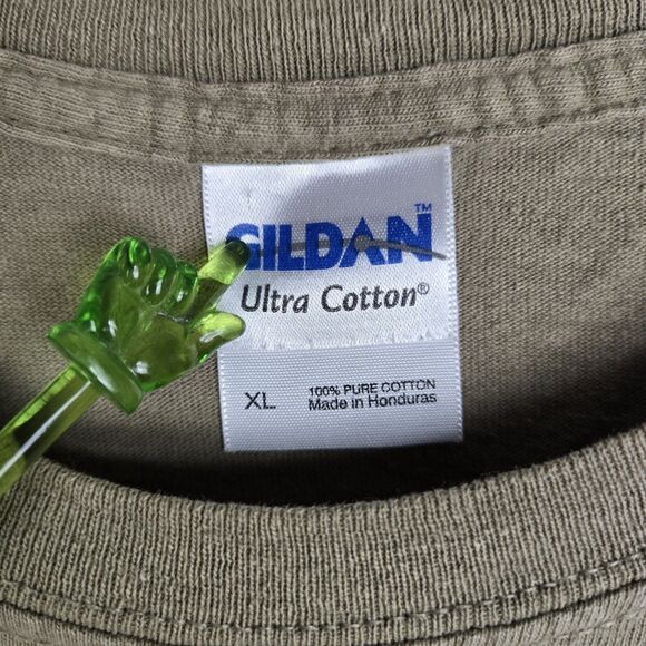 Vtg Billy Bob's Texas World's Largest Honky Tonk T-Shirt Sz XL Khaki Green - Picture 4 of 5